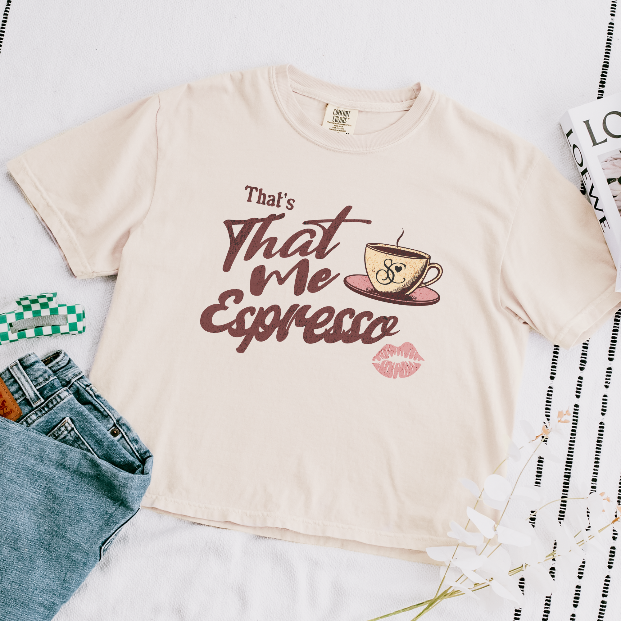 That's That Me Expresso Crop Top