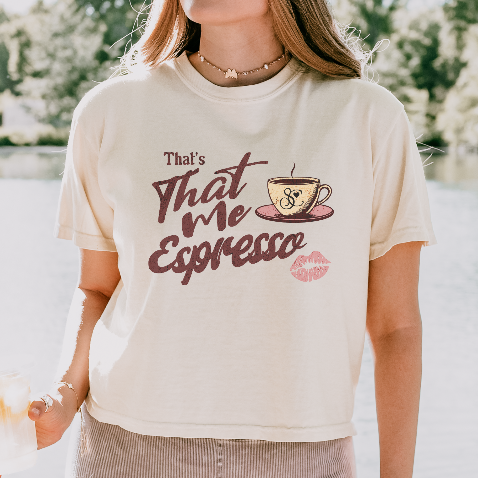 That's That Me Expresso Crop Top