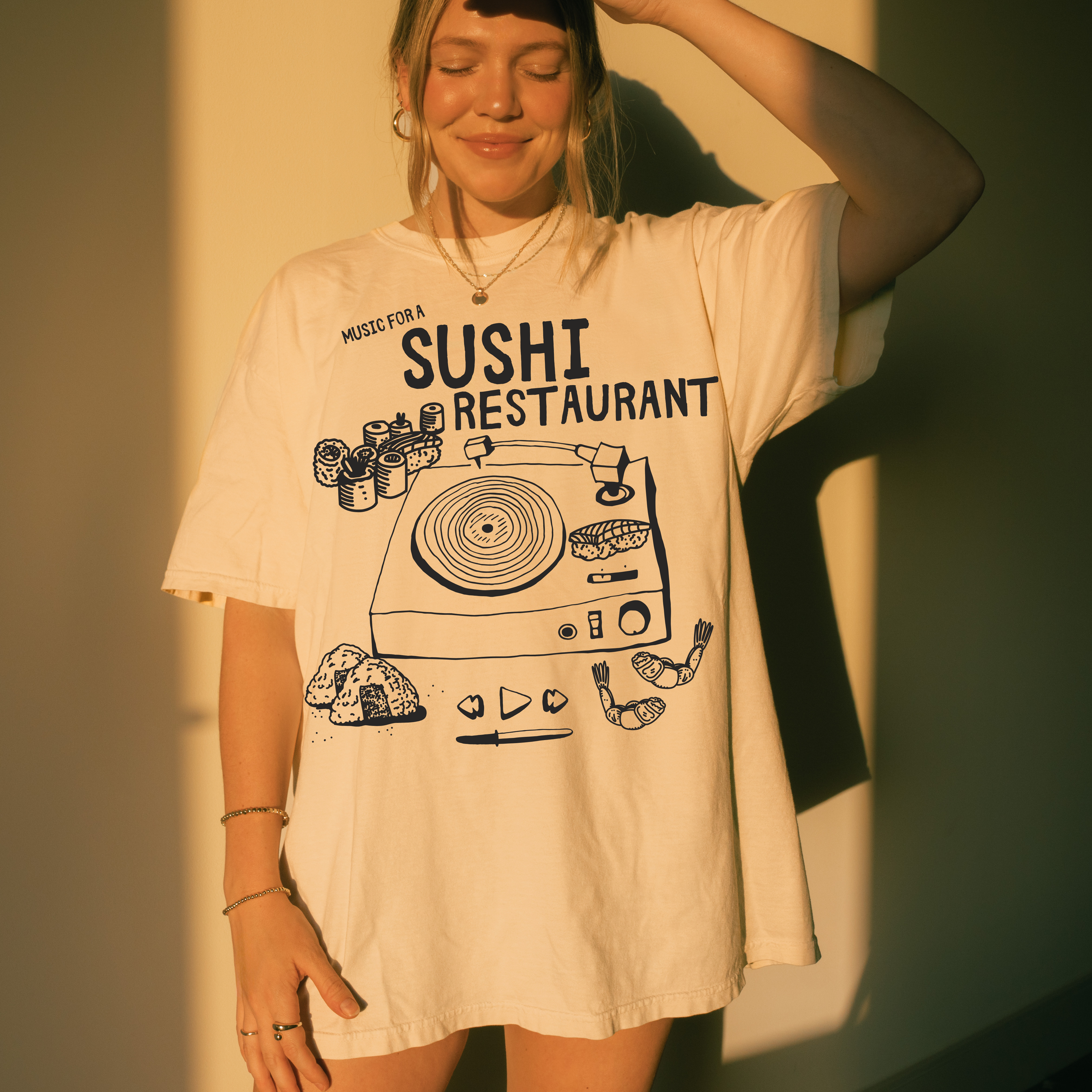 Music For A Sushi Restaurant Tshirt
